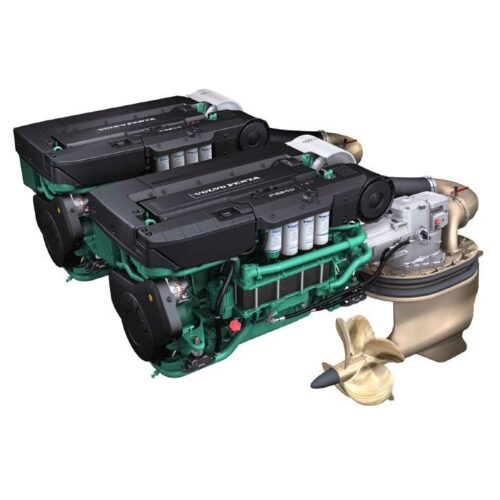 Volvo Penta D13-IPS900 complete set used (2x engine 2x IPS drive)