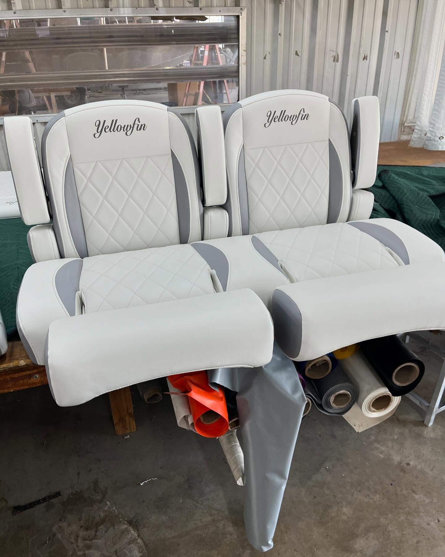 Yellowfin seats (2)