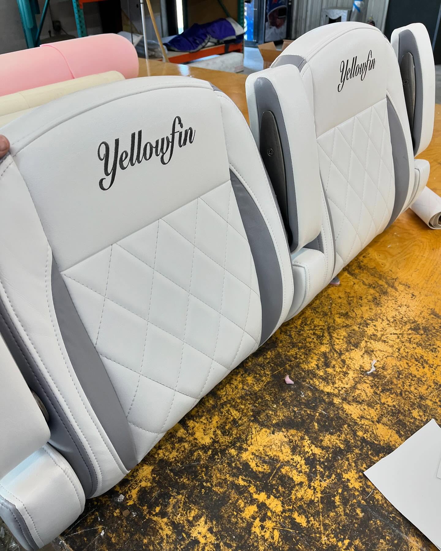 Yellowfin seats (4)