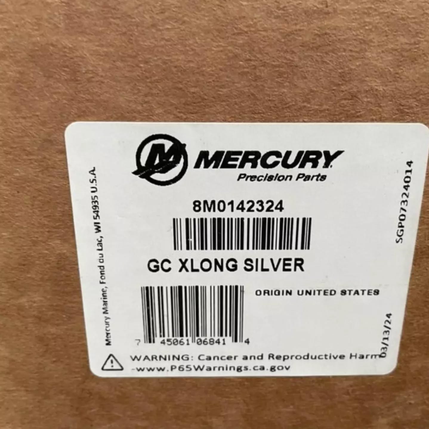 Mercury Outboards Lower Units V8 Verado